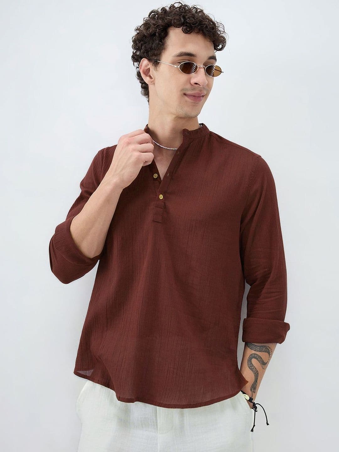 VASTRADO Men Kurta thumbnail 5