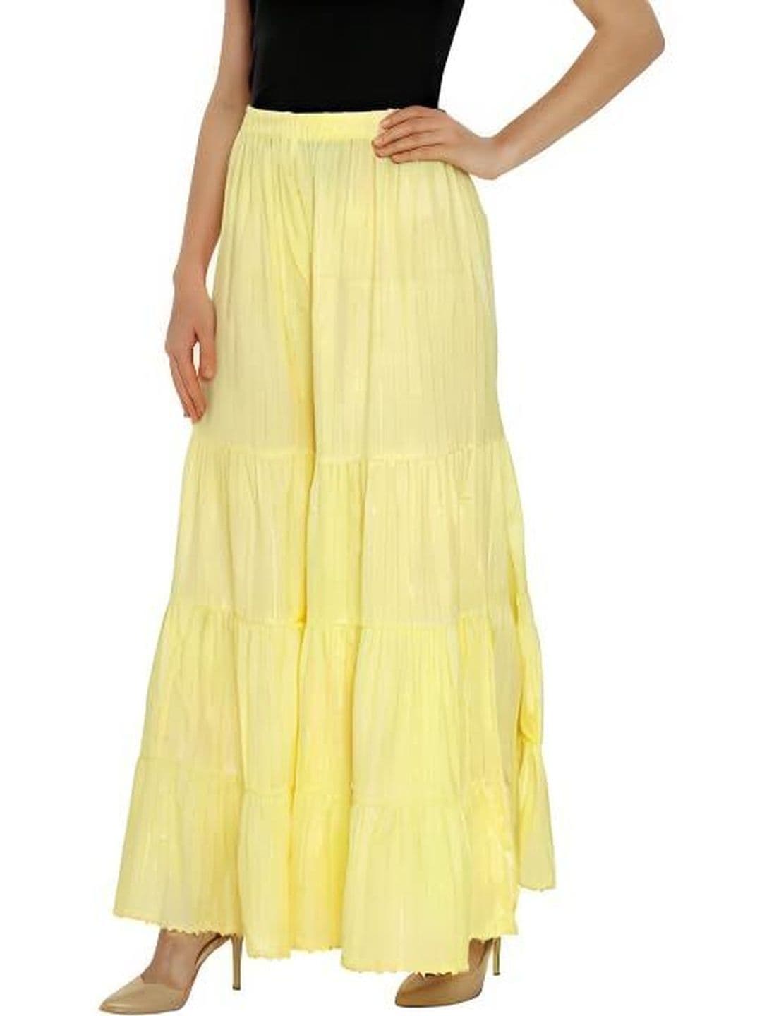 TNQ Women Flared Ethnic Palazzos thumbnail 2