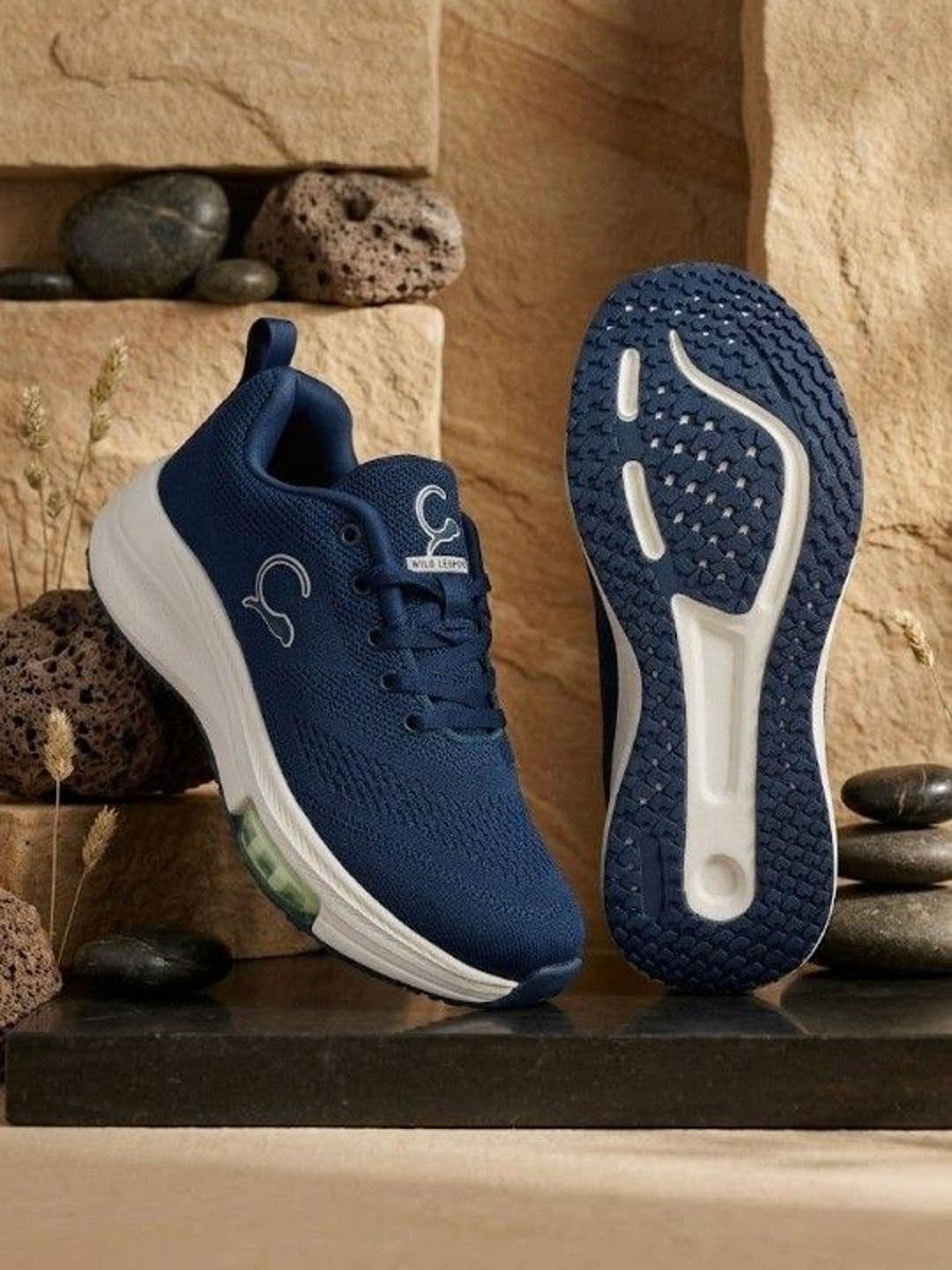 WILD LEOPARD Men Mesh Running Non-Marking Shoes thumbnail 3