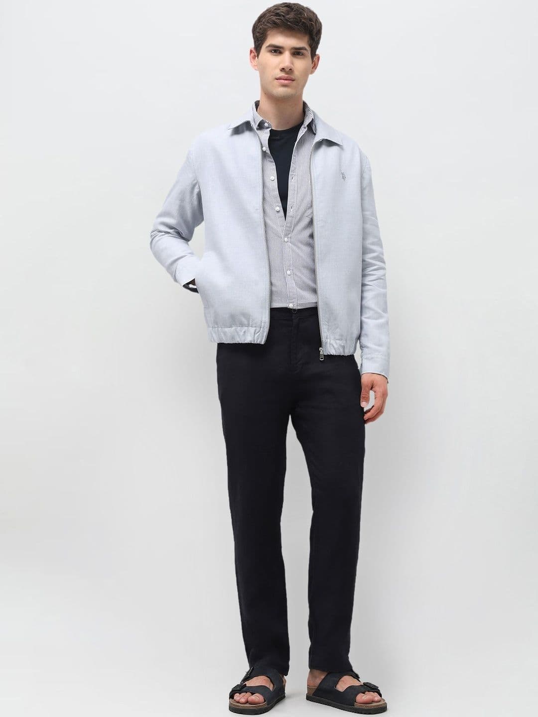 U.S. Polo Assn. Men Bomber Jacket thumbnail 7