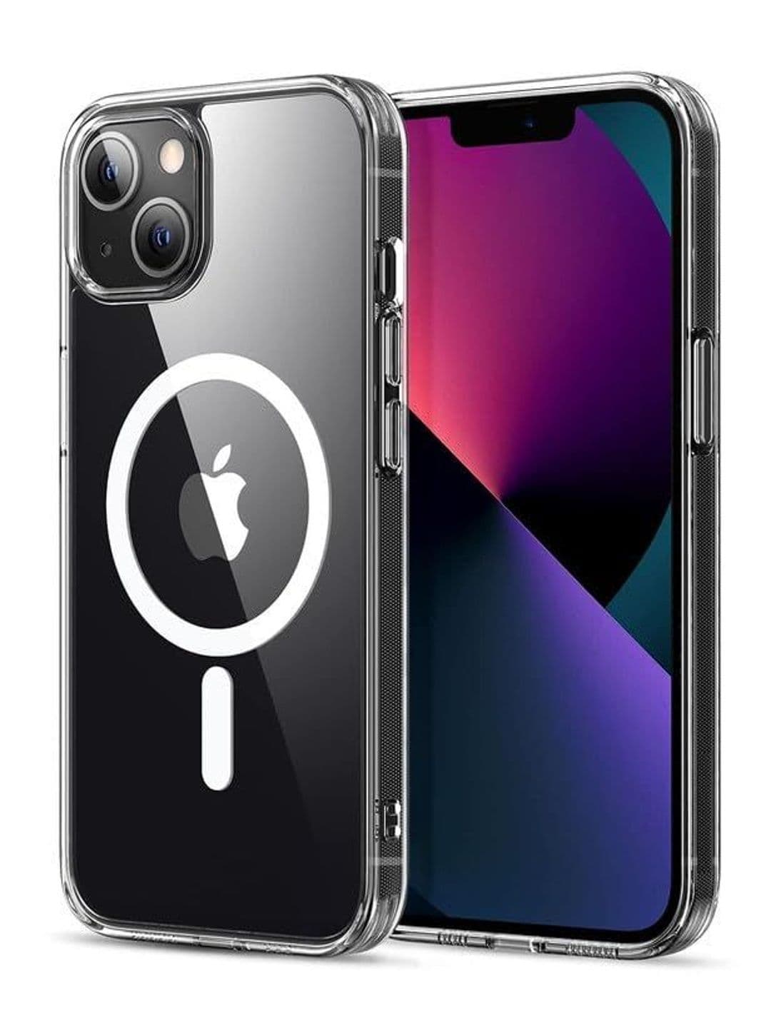COVERLY Solid Printed iPhone 13 Back Case Mobile Accessories