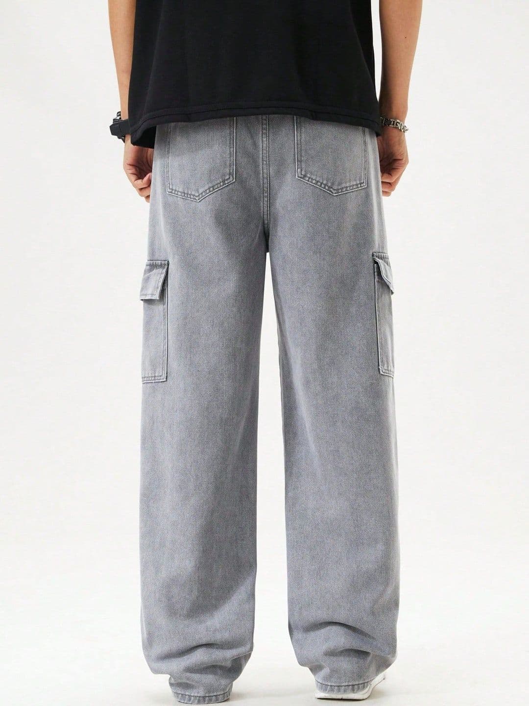 R.Code by The Roadster Life Co. Men Regular Fit High-Rise Light Fade Jeans thumbnail 4