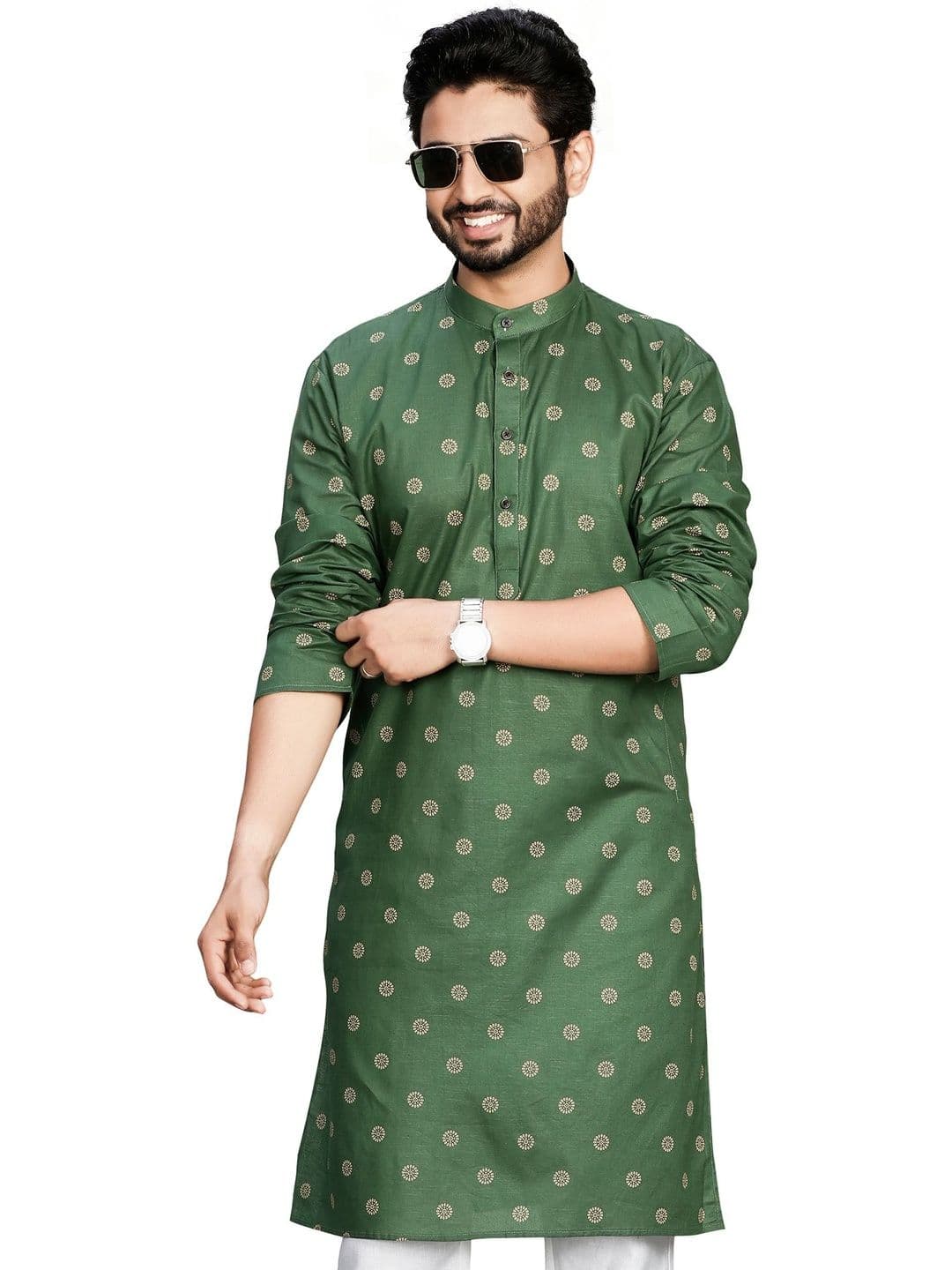 Authentics Men Ethnic Motifs Printed Kurta