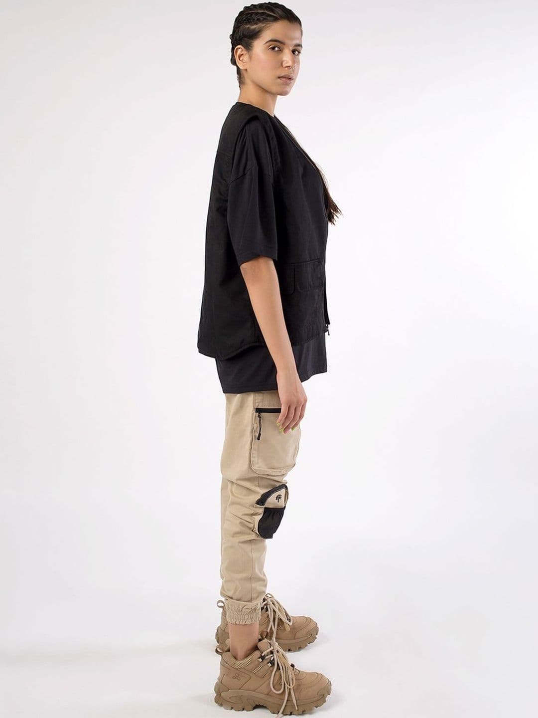 Woodland Unisex Lightweight Biker Jacket thumbnail 7