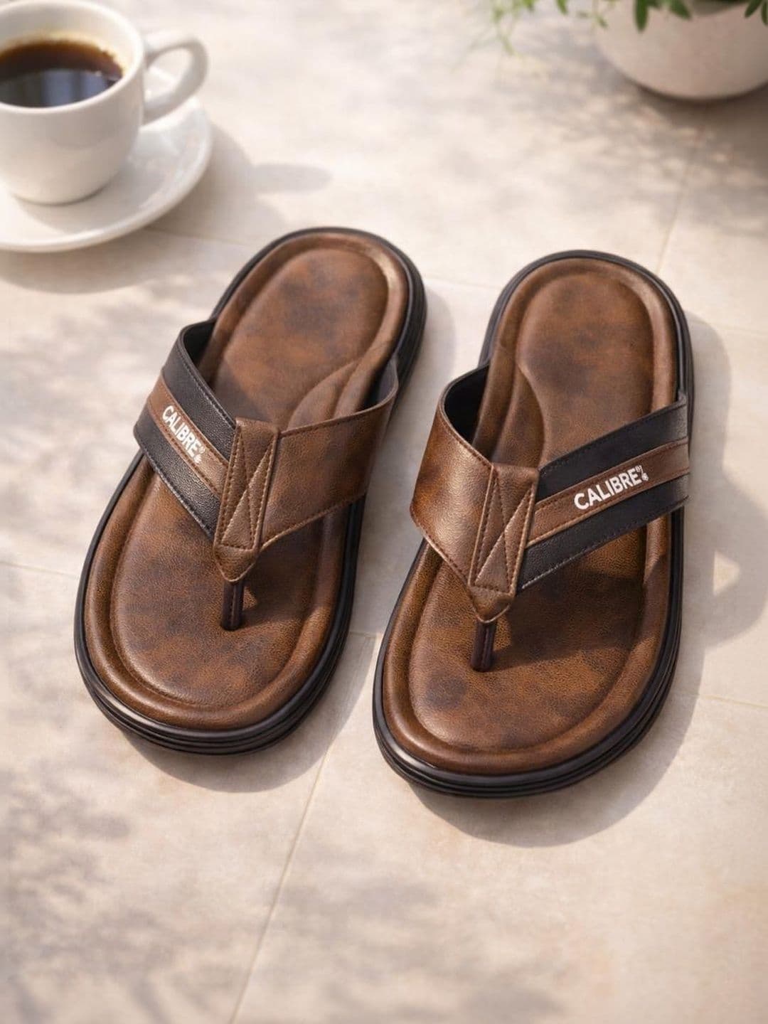 CALIBREL Men Thong Flip-Flops - view 1