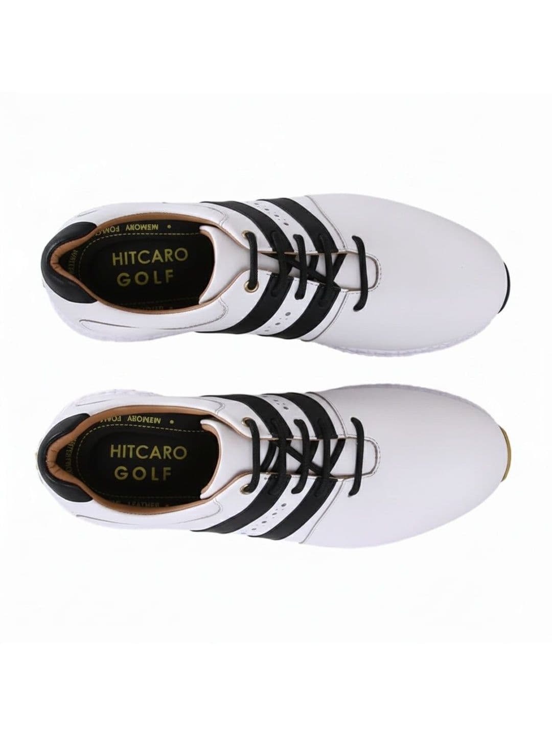 HITCARO Men Leather Golf Shoes thumbnail 3