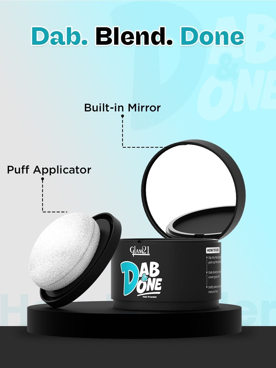 GLAM21 Dab & Done Hair Powder-5g thumbnail 5