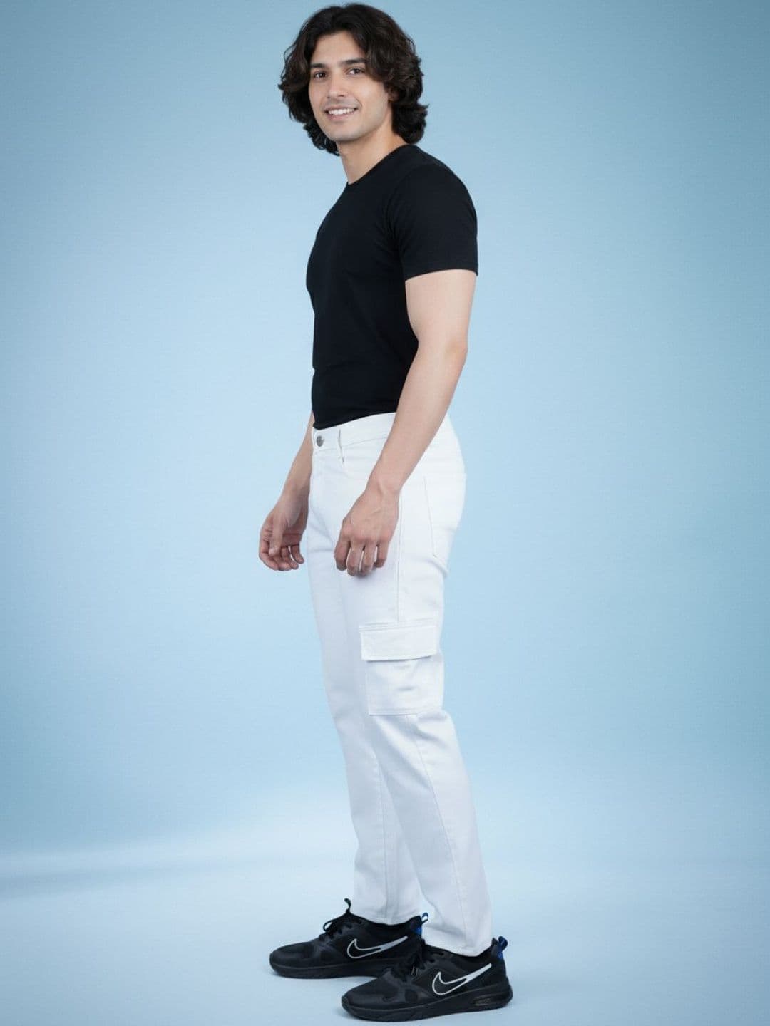 SZN Men Classic Straight Fit Mid-Rise Stretchable Jeans thumbnail 3