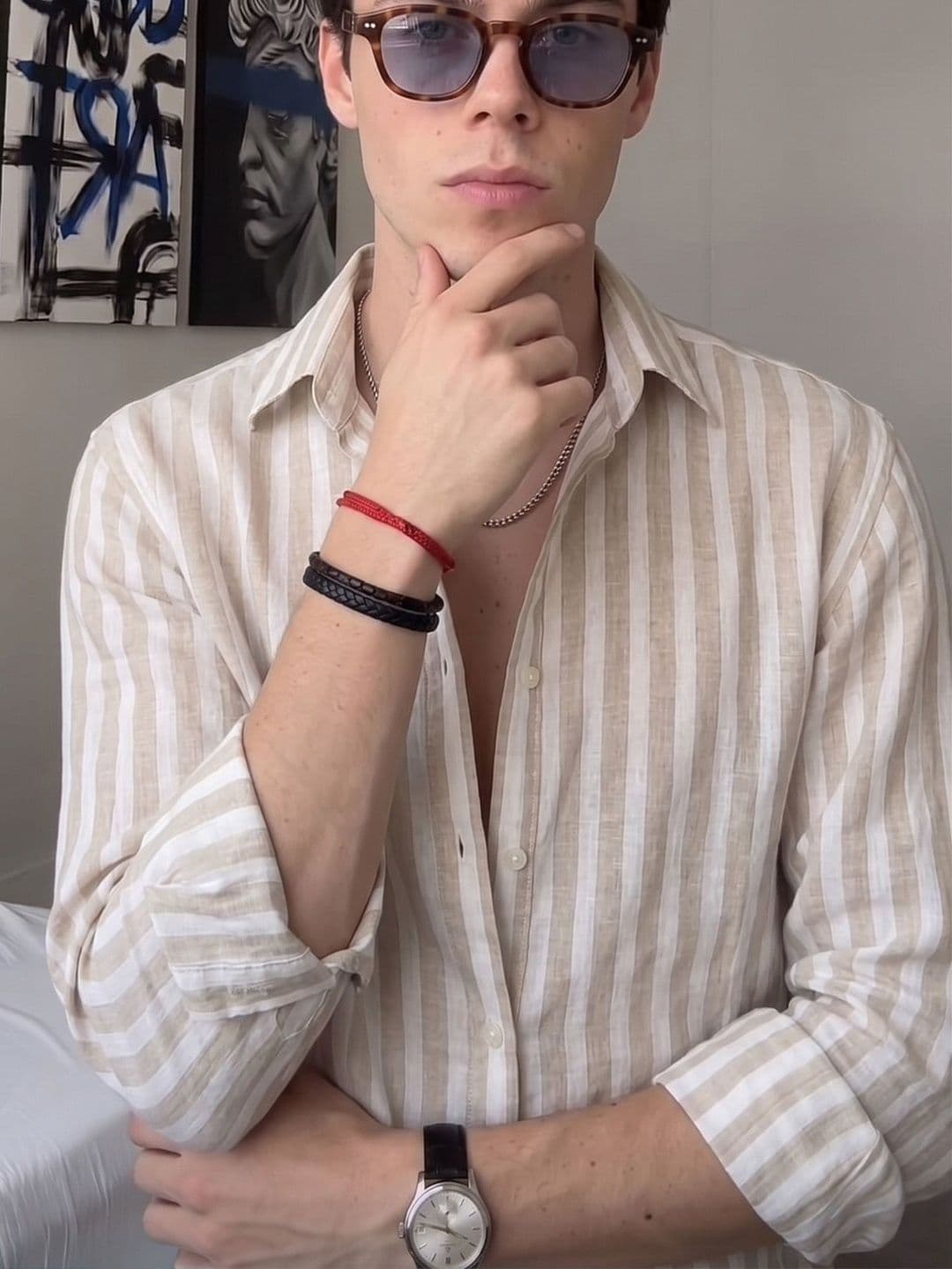 VEYTRO Men Striped Casual Shirt thumbnail 3