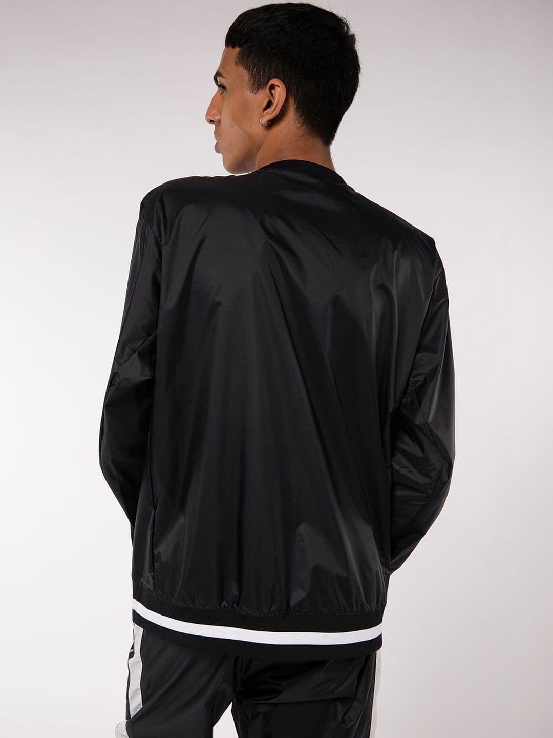 Woodland Unisex Typography Colourblocked Lightweight Sporty Jacket thumbnail 6