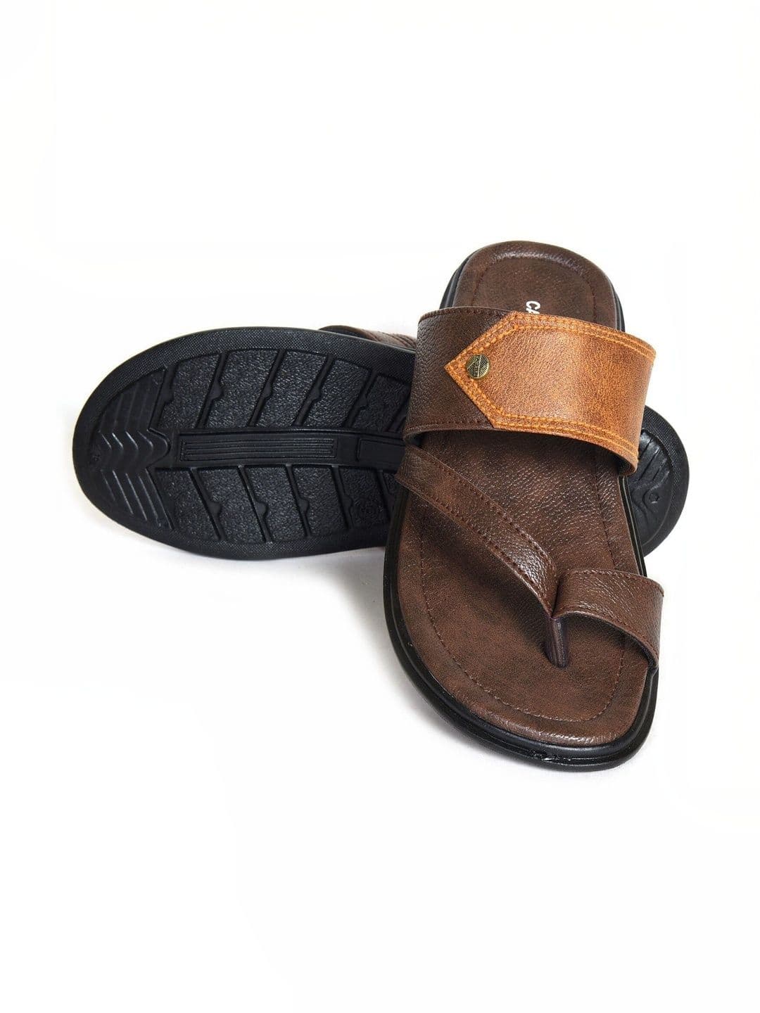 CALIBREL Men Colourblocked Thong Flip-Flops thumbnail 6