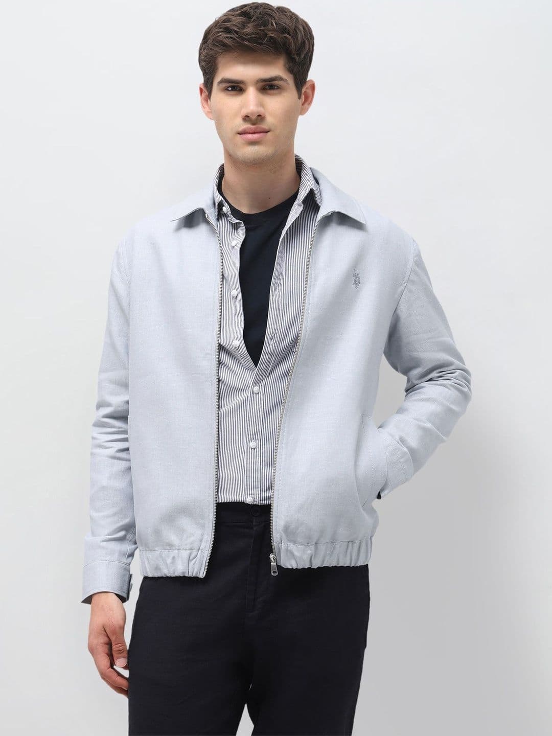 U.S. Polo Assn. Men Bomber Jacket - view 1
