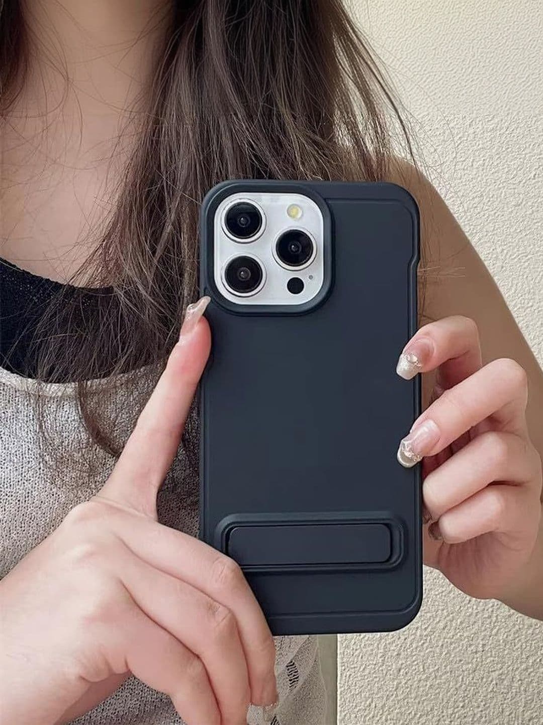 COVERLY Solid Printed iPhone 13 Pro Back Case Mobile Accessories thumbnail 6