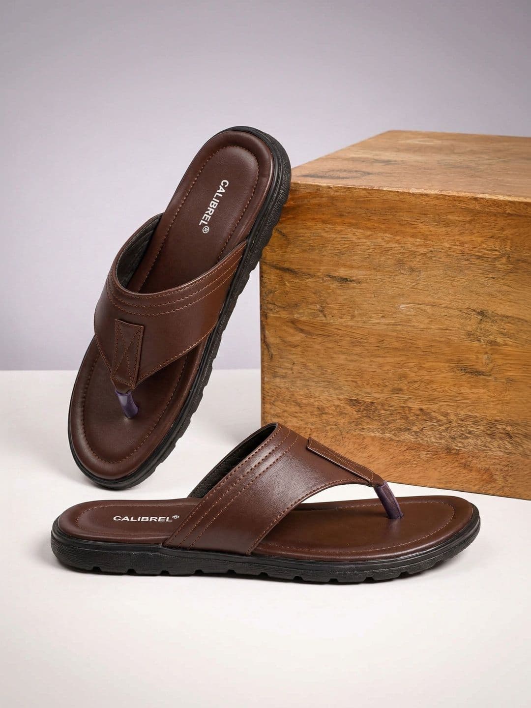 CALIBREL Men Thong Flip-Flops - view 1