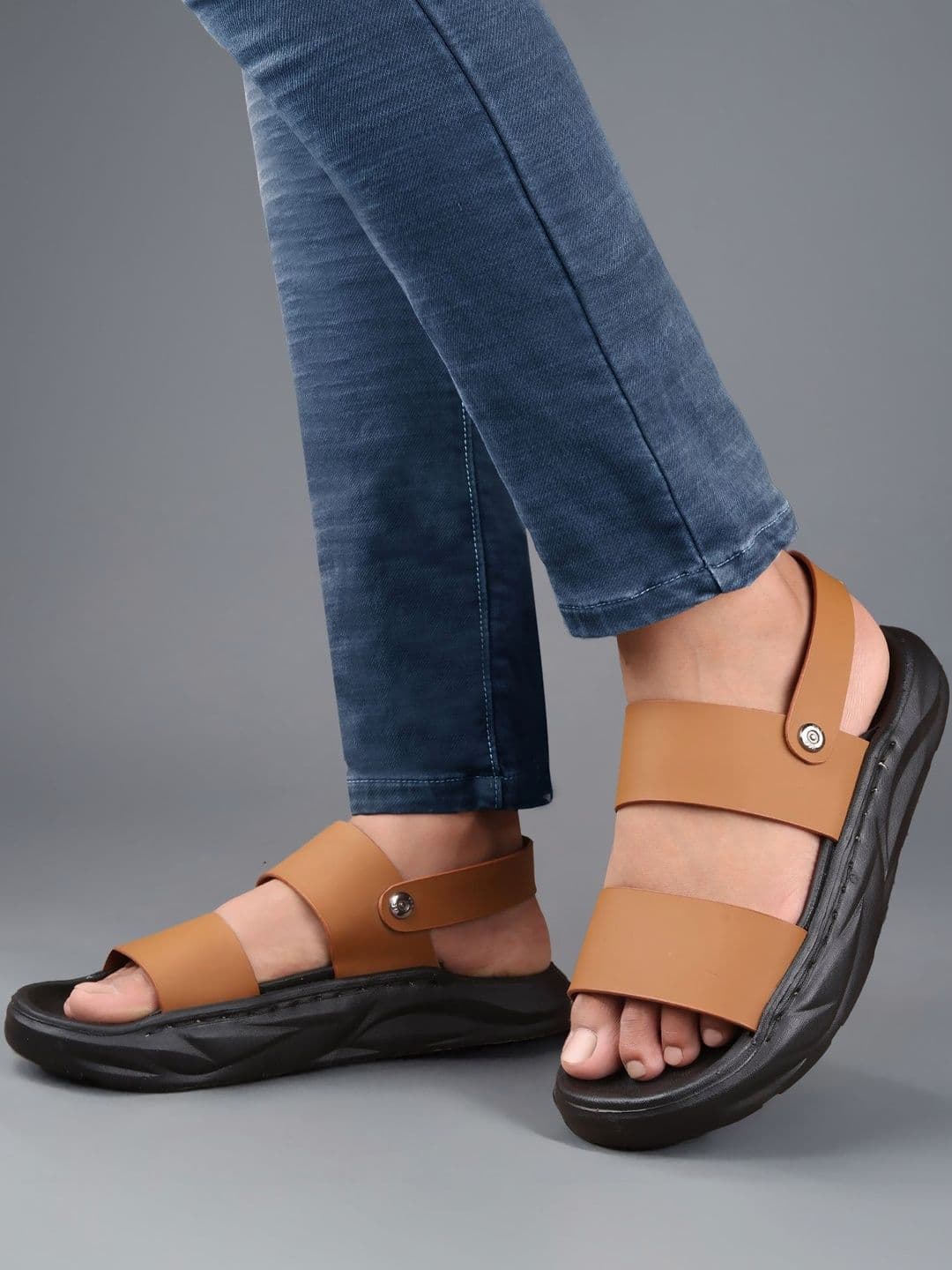 Bxxy Men PU Comfort Sandals - view 1
