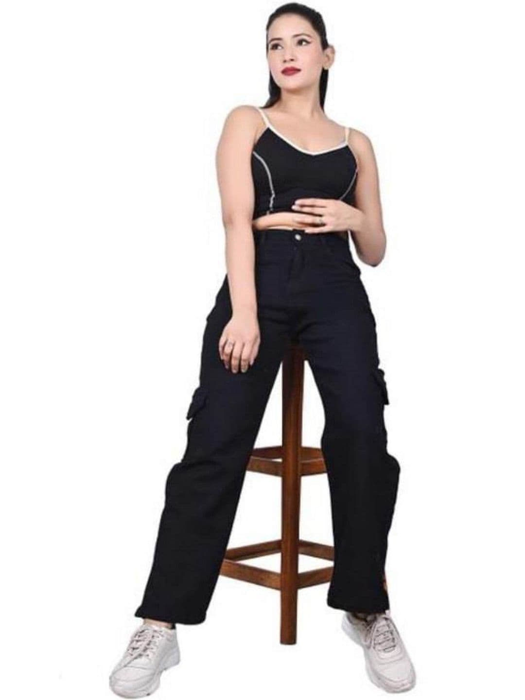 The Roadster Lifestyle Co Women No Fade Clean Look Straight Fit Jeans thumbnail 5