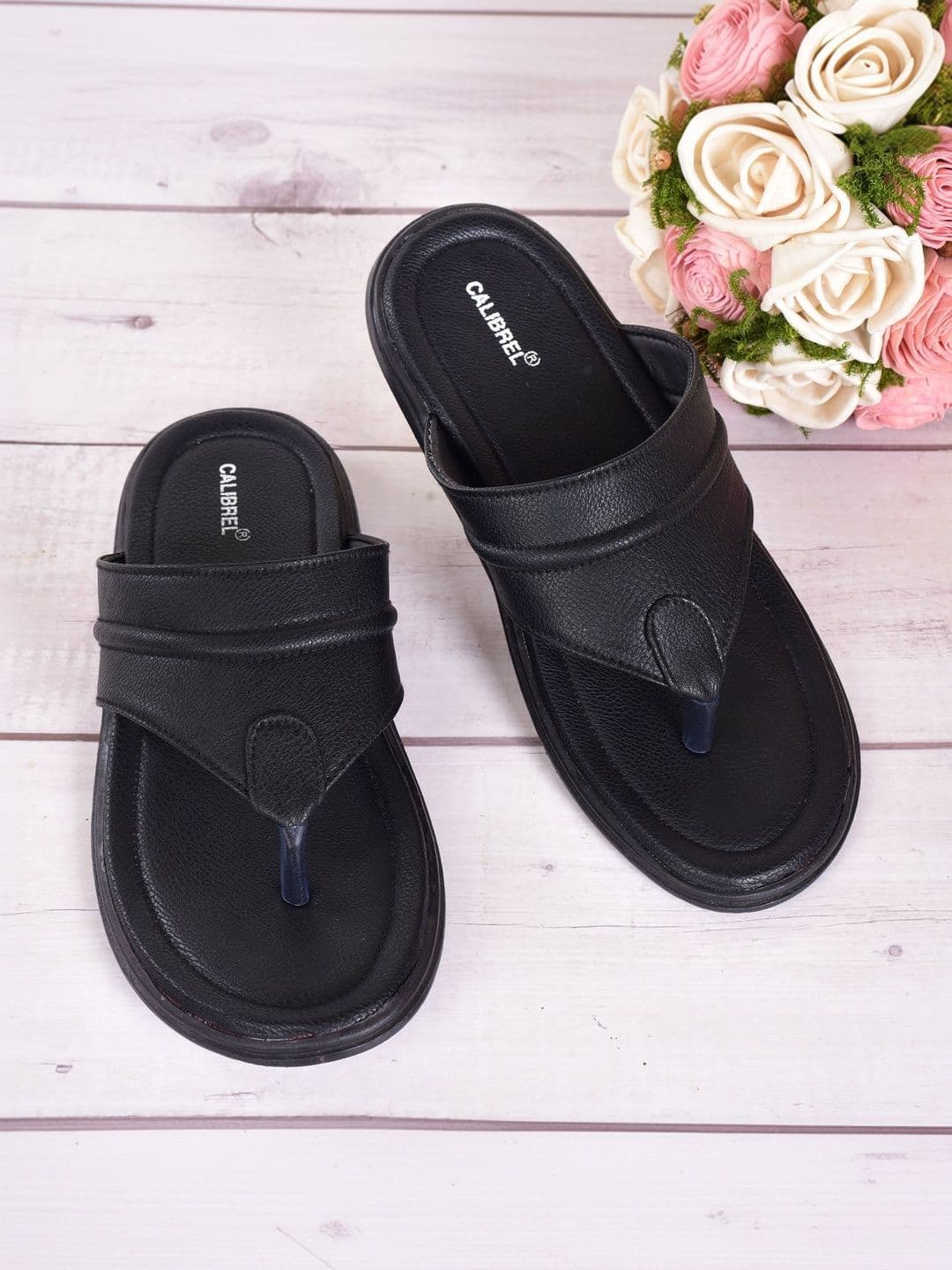 CALIBREL Men Thong Flip-Flops - view 1
