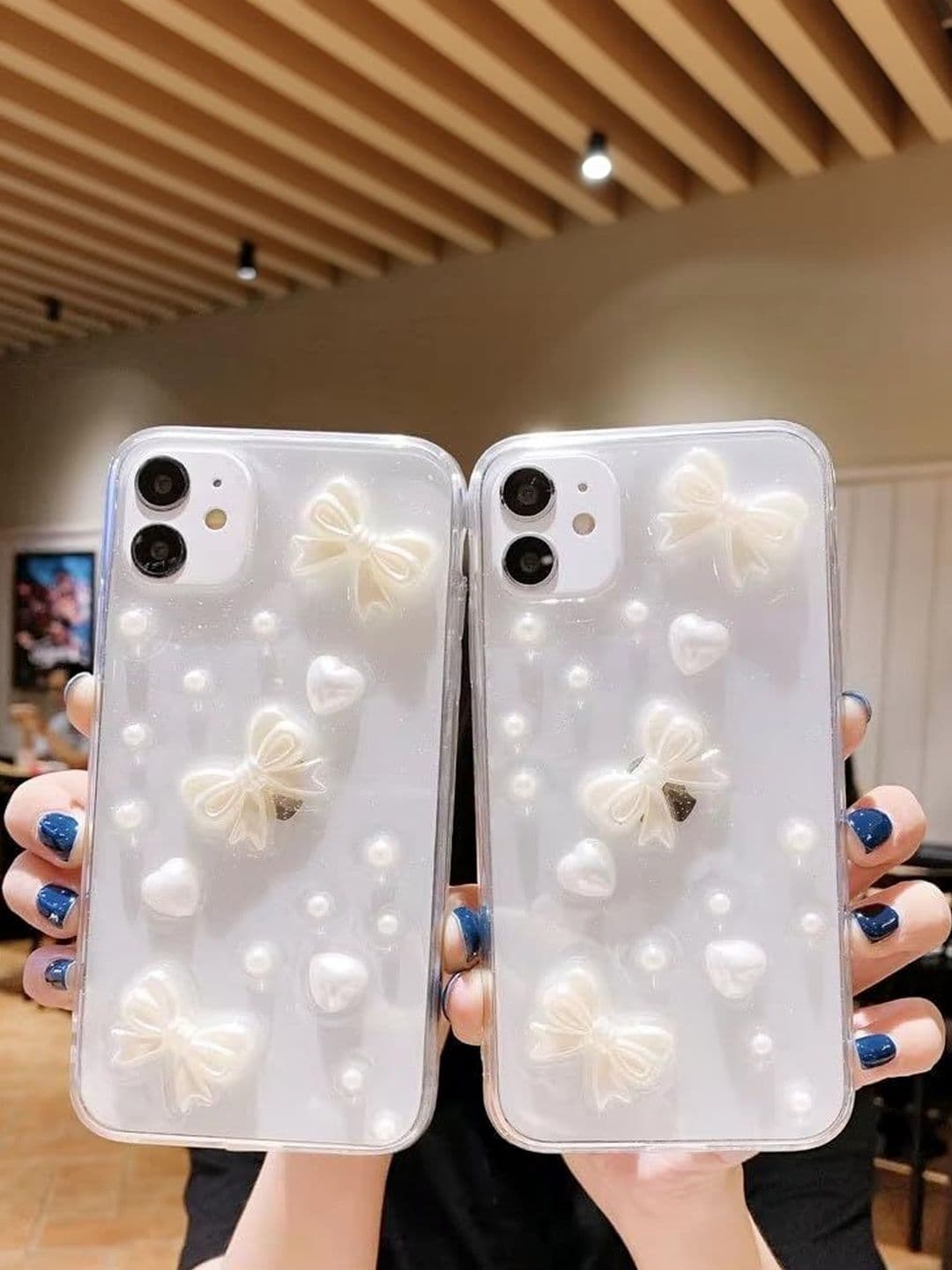 COVERLY Geometric Printed iPhone 11 Back Case Mobile Accessories thumbnail 7