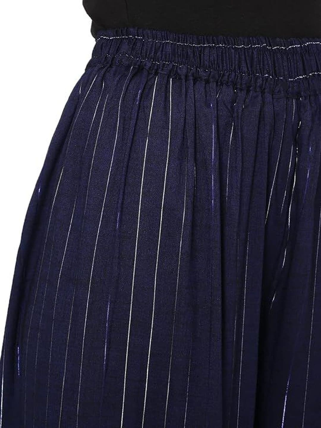 TNQ Women Striped Flared Ethnic Palazzos thumbnail 4