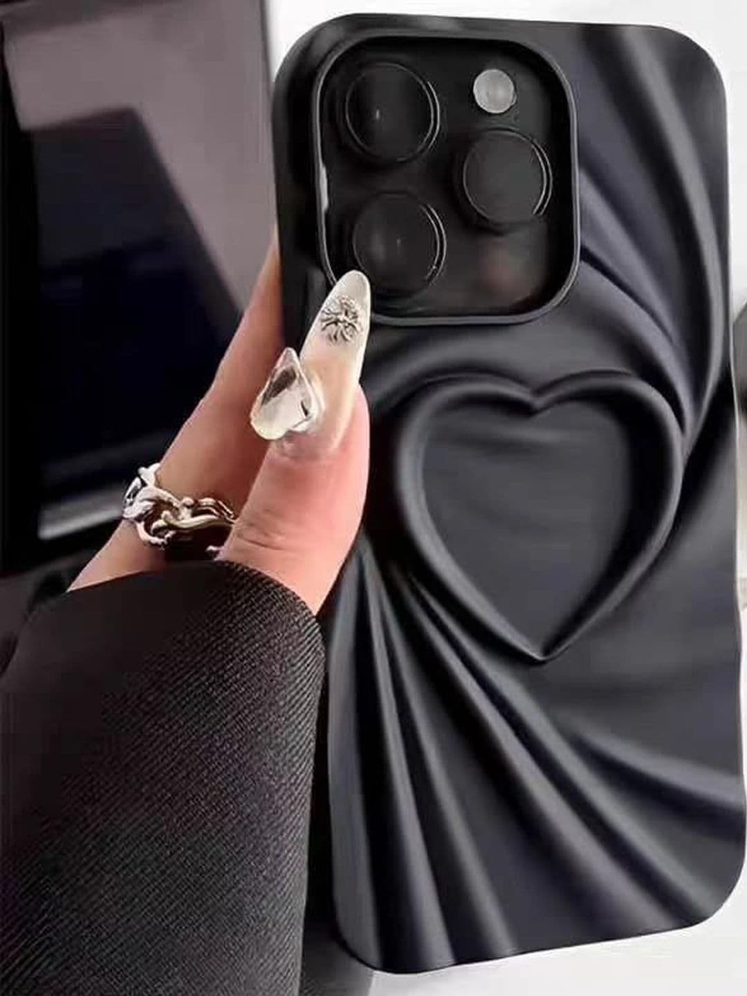 COVERLY Geometric Printed iPhone 13 Pro Max Back Case Mobile Accessories
