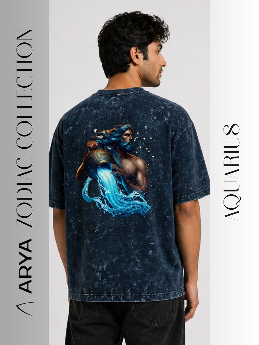 ARYA Men Dyed Pure Cotton T-shirt thumbnail 6