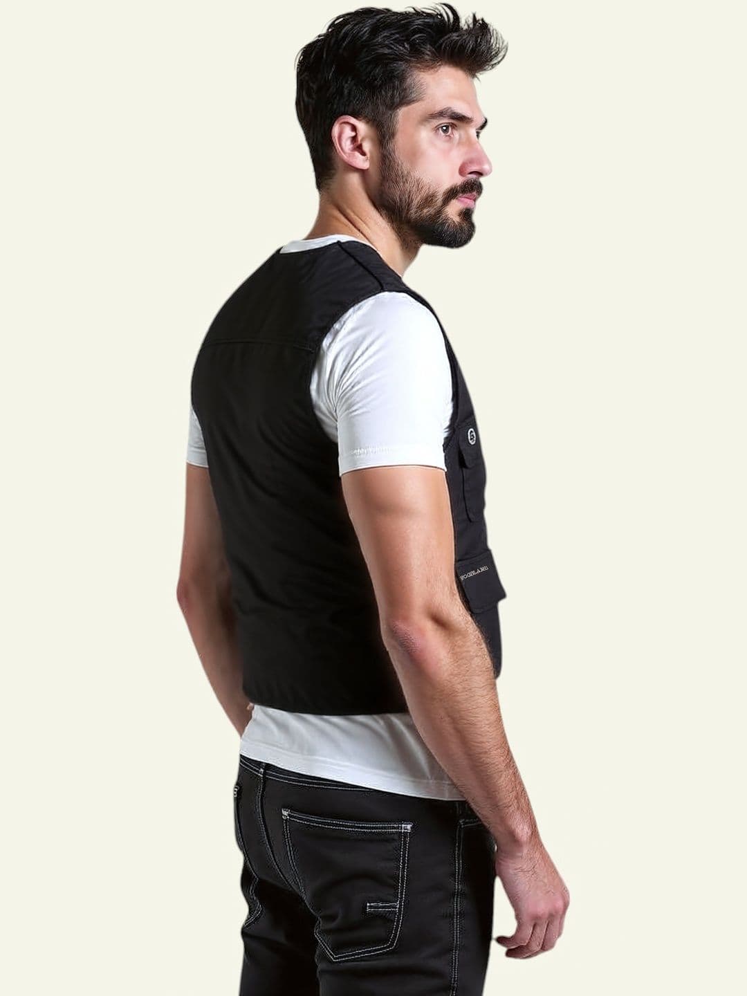 Woodland Unisex Lightweight Biker Jacket thumbnail 5