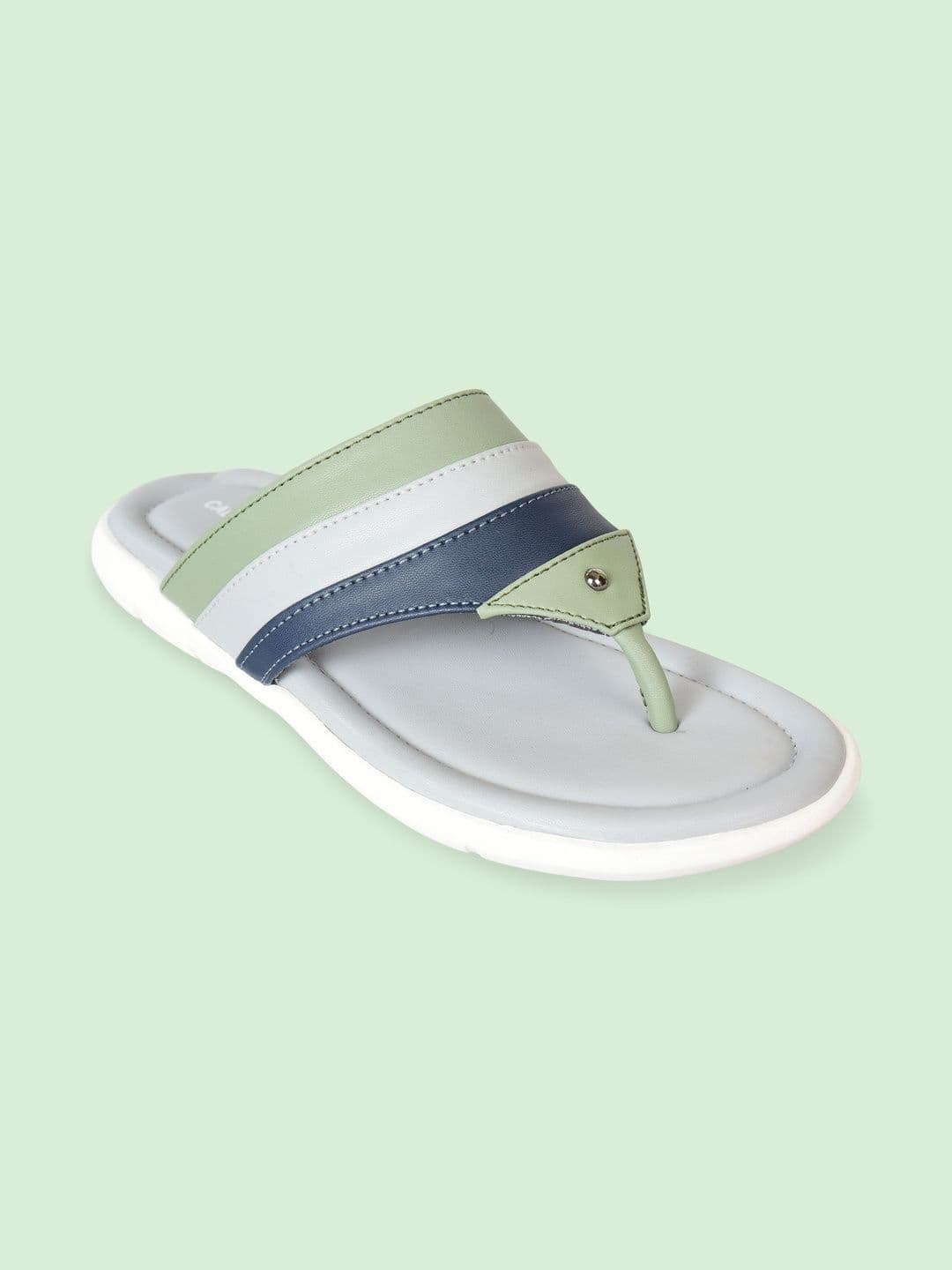CALIBREL Men Colourblocked Thong Flip-Flops thumbnail 6