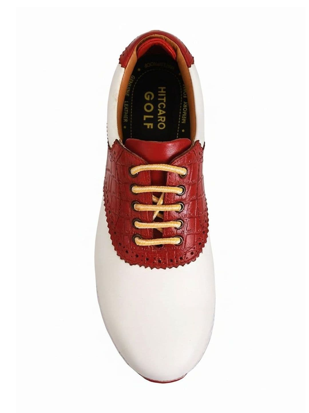 HITCARO Men Leather Golf Shoes thumbnail 3