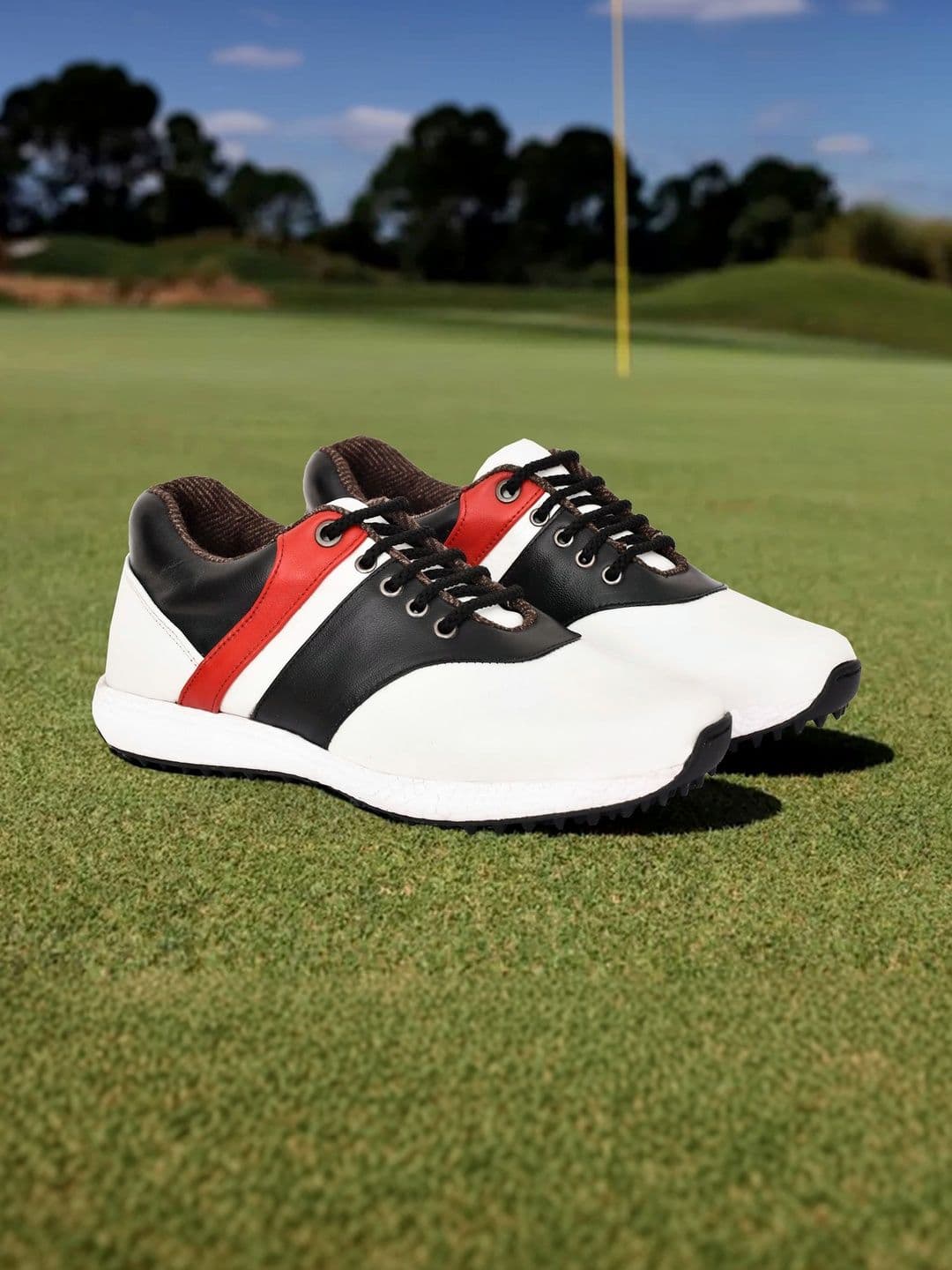 HITCARO Men Leather Golf Shoes - view 1