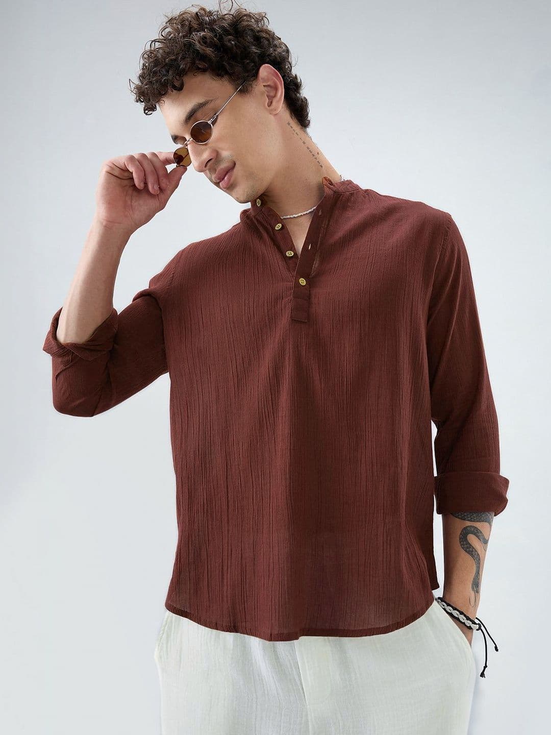 VASTRADO Men Kurta thumbnail 3