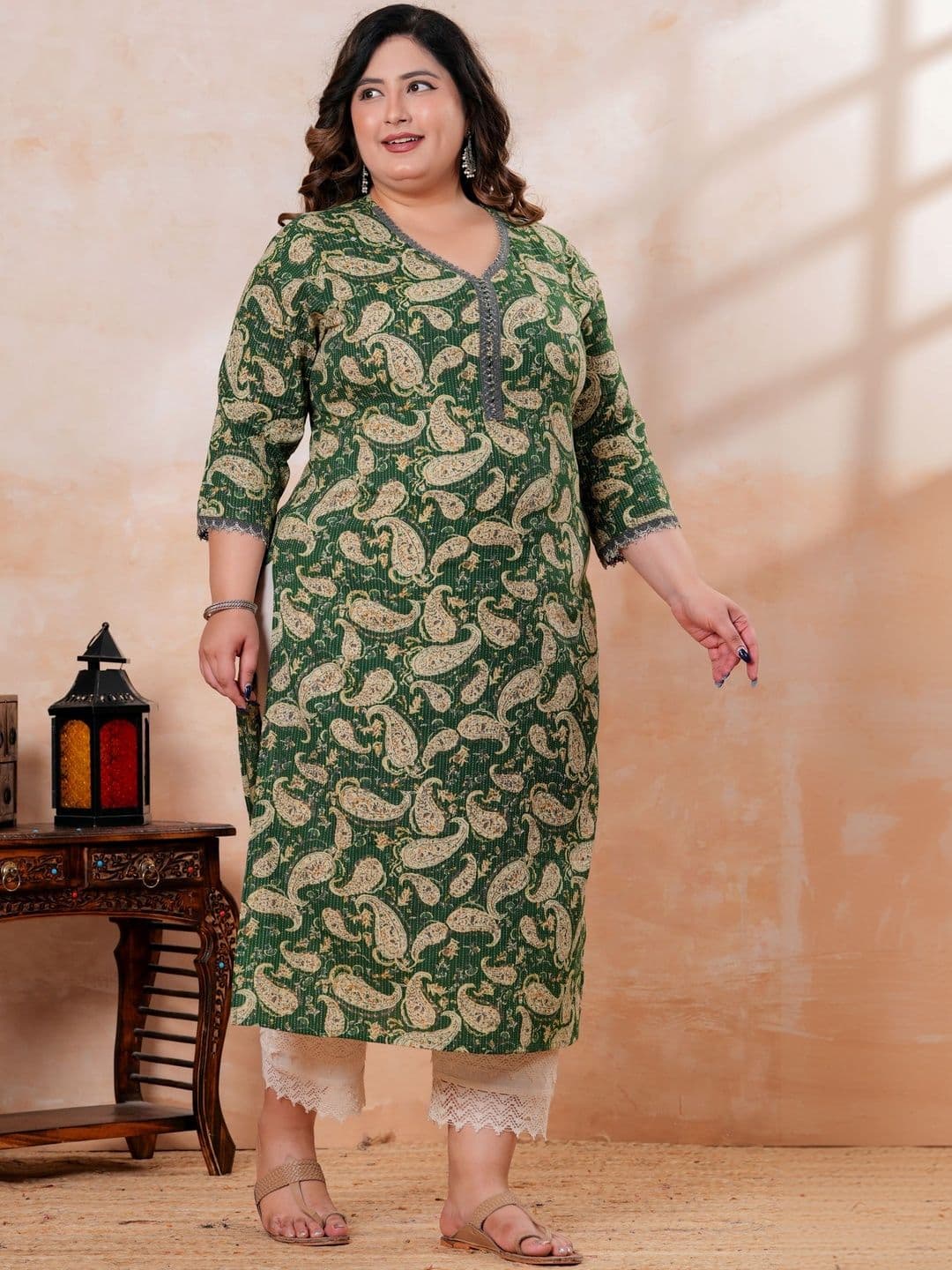Wilshire Women Paisley Printed Kurta thumbnail 5