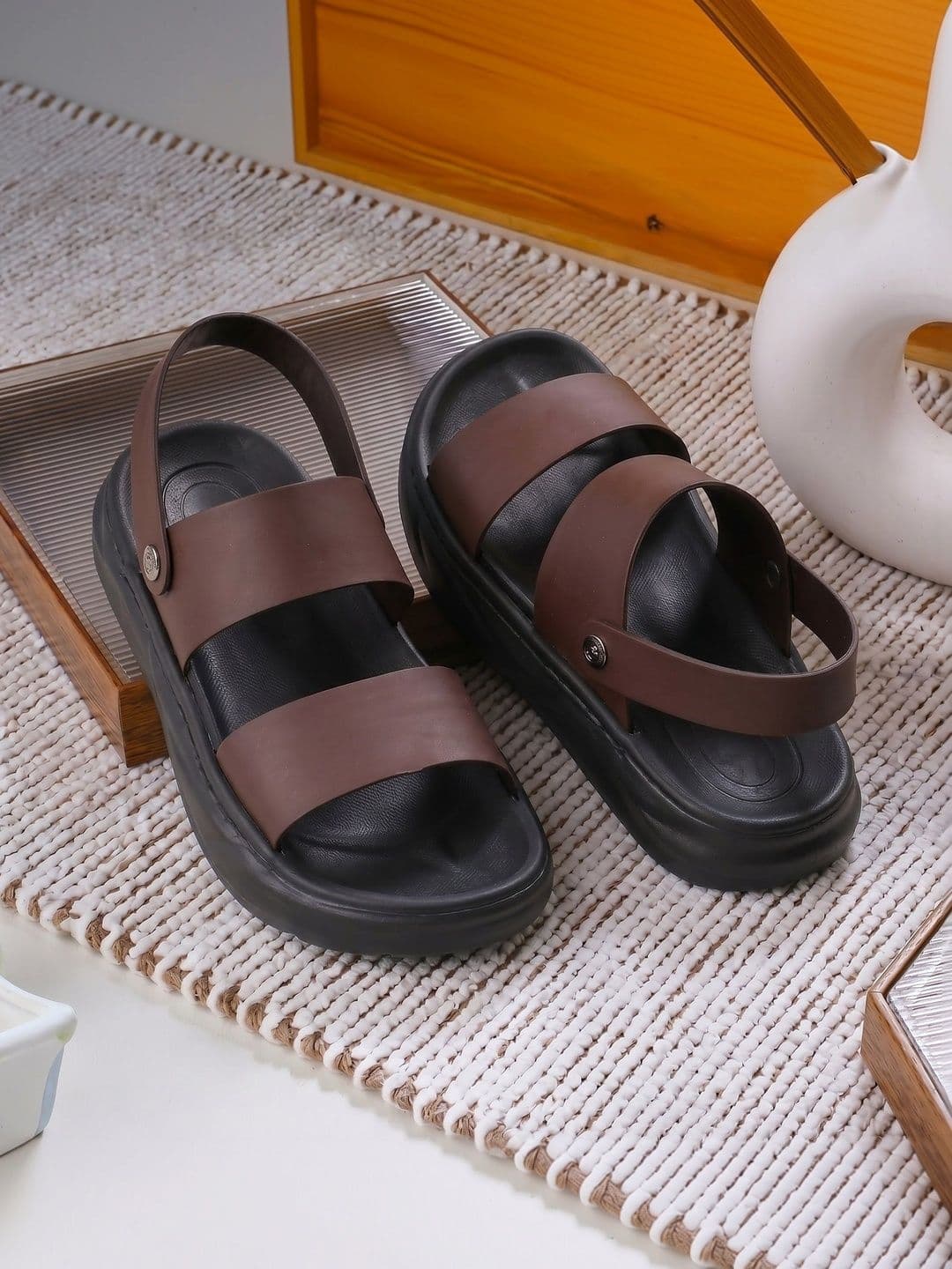 Bxxy Men PU Comfort Sandals - view 1