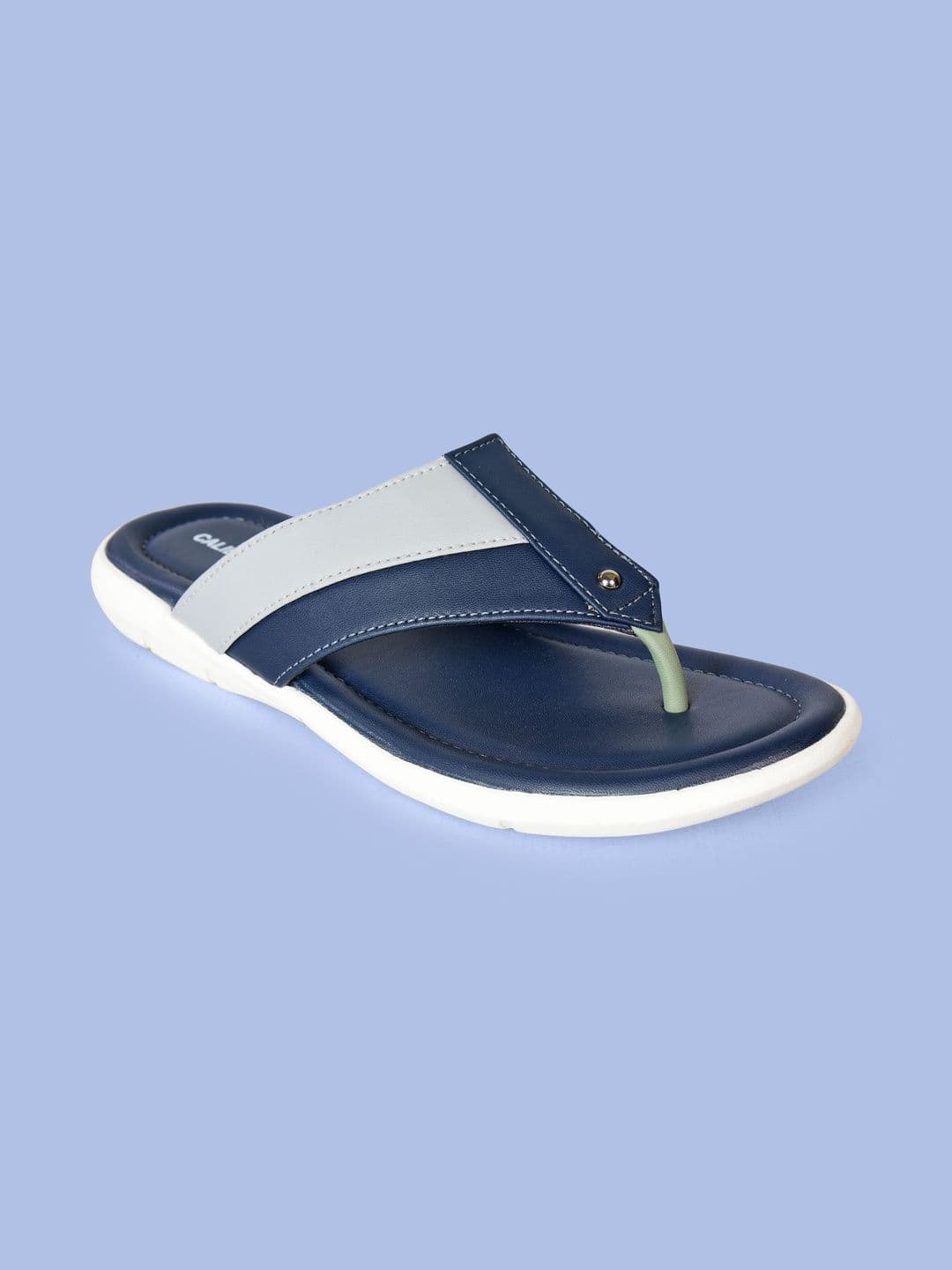CALIBREL Men Colourblocked Thong Flip-Flops thumbnail 6