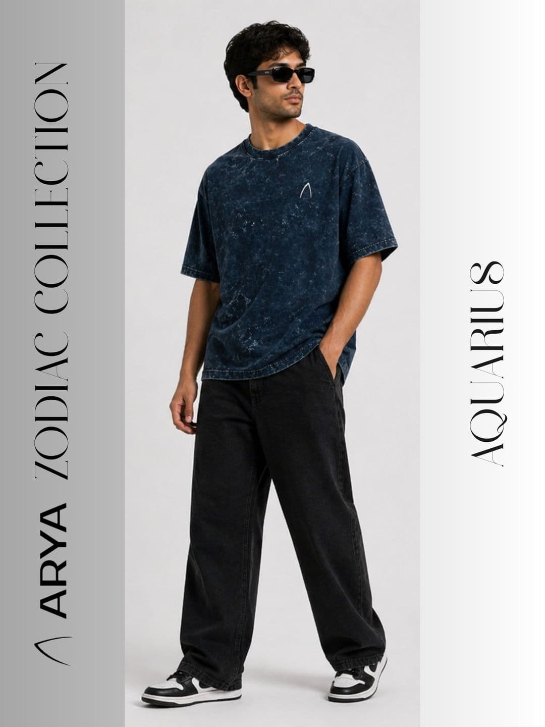 ARYA Men Dyed Pure Cotton T-shirt thumbnail 5