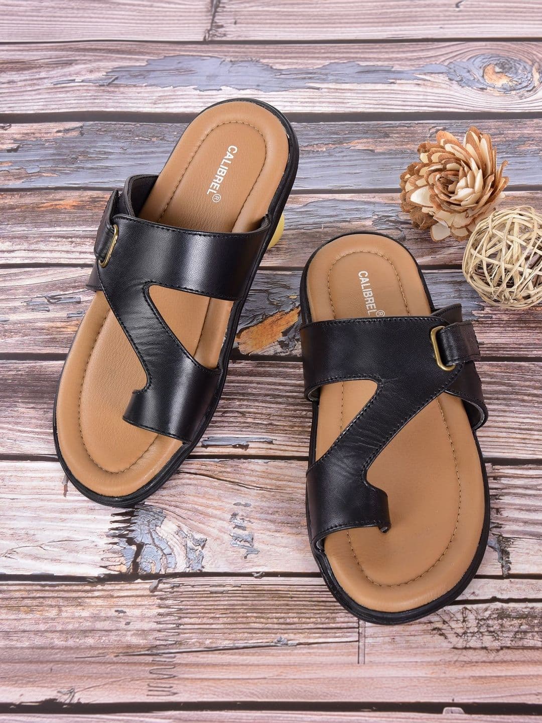 CALIBREL Men Thong Flip-Flops - view 1