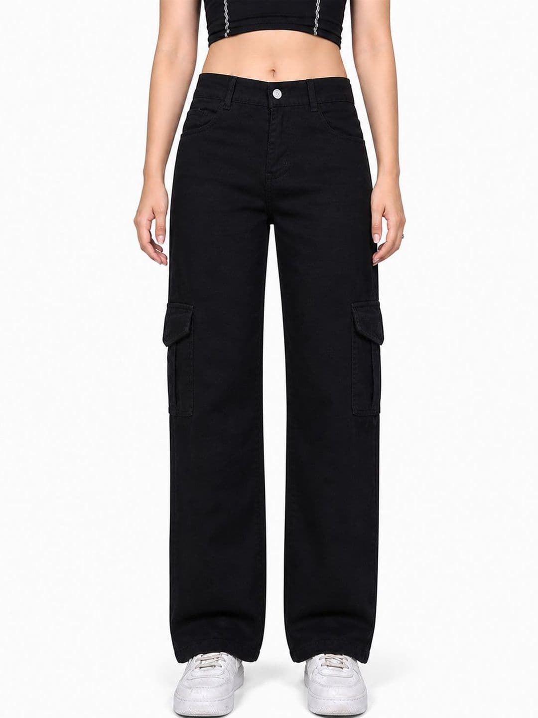 The Roadster Lifestyle Co Women No Fade Clean Look Straight Fit Jeans - view 1