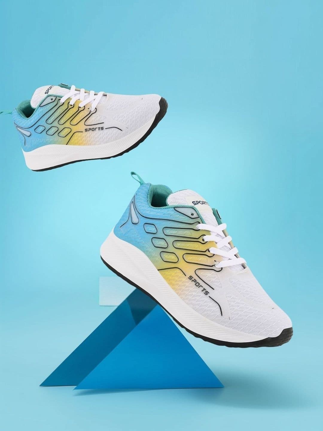 JOOTIYAPA Men Mesh Running Non-Marking Shoes thumbnail 3