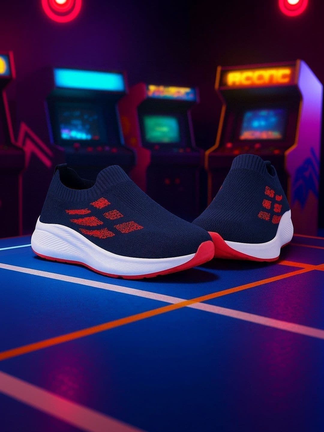 JOOTIYAPA Men Mesh Running Non-Marking Shoes - view 1