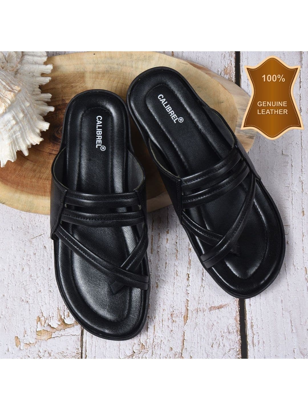 CALIBREL Men Thong Flip-Flops thumbnail 2