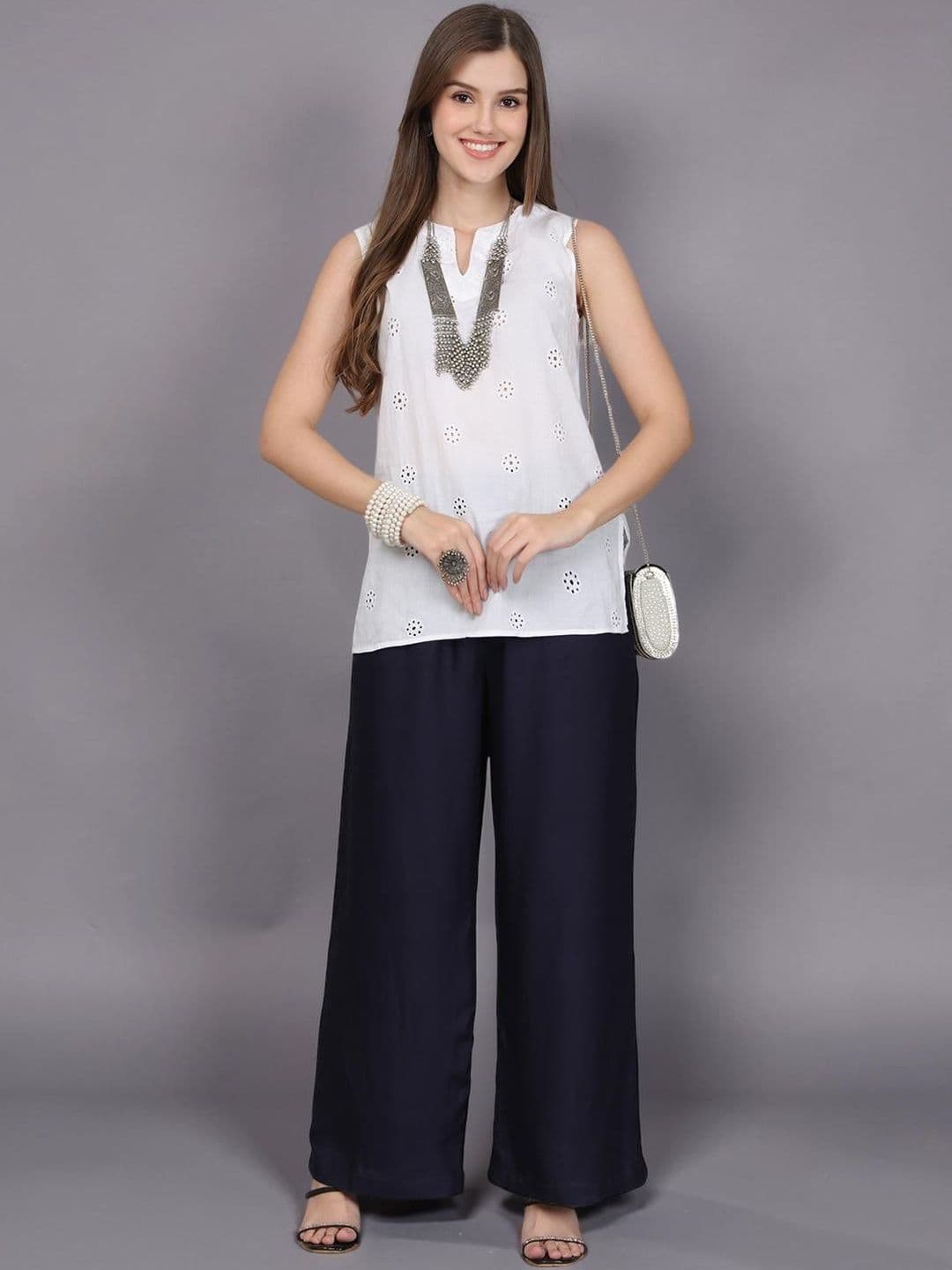 KALINI Women Ethnic Palazzos thumbnail 3