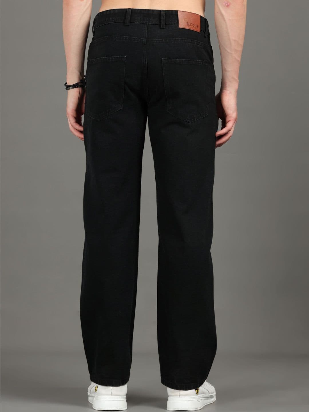 R.Code by The Roadster Life Co. Men Loose Mid-Rise Jeans thumbnail 5