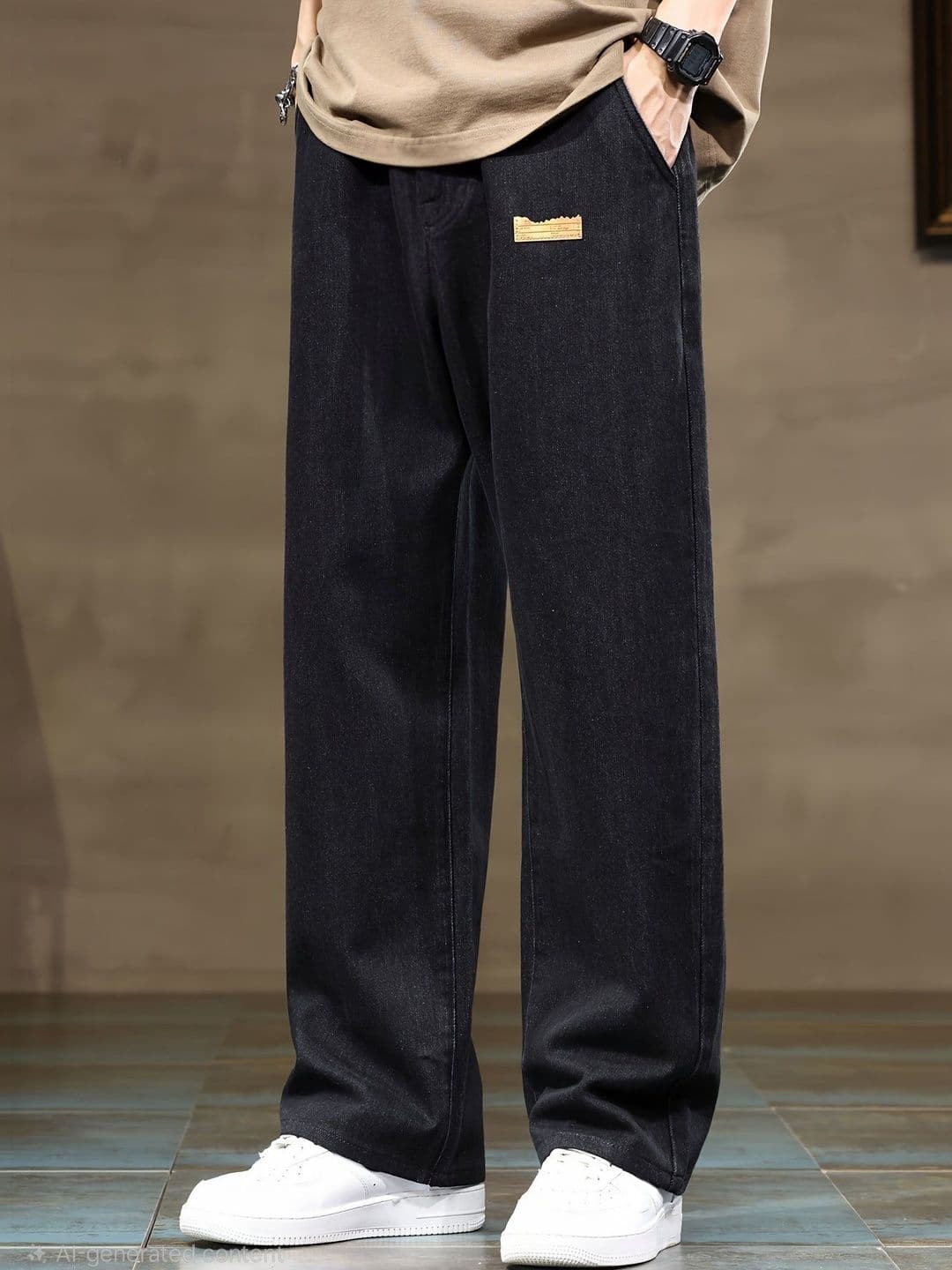 R.Code by The Roadster Life Co. Men Regular Fit High-Rise Jeans thumbnail 5