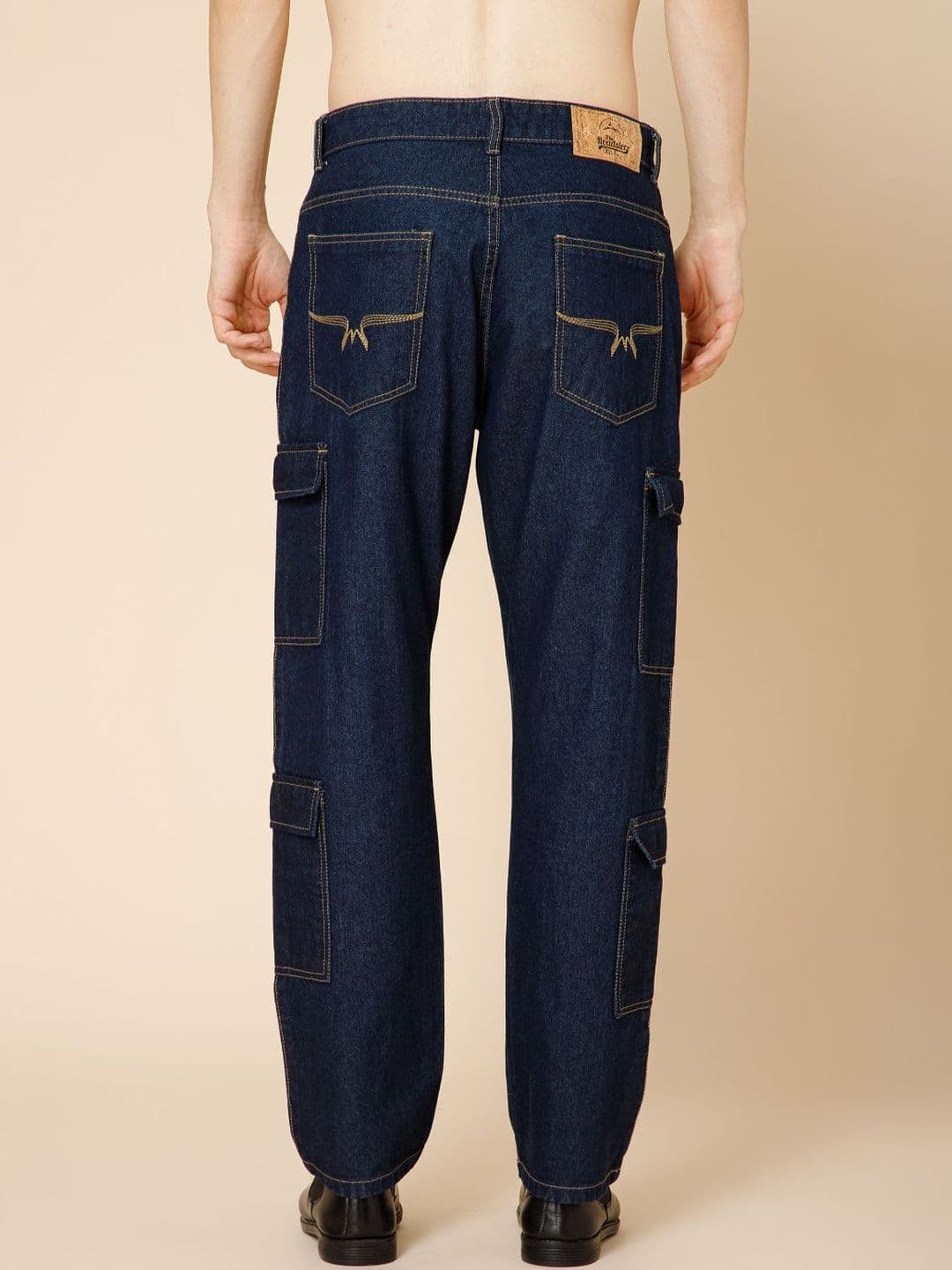 The Roadster Lifestyle Co Men Mid-Rise Straight Fit Jeans thumbnail 3