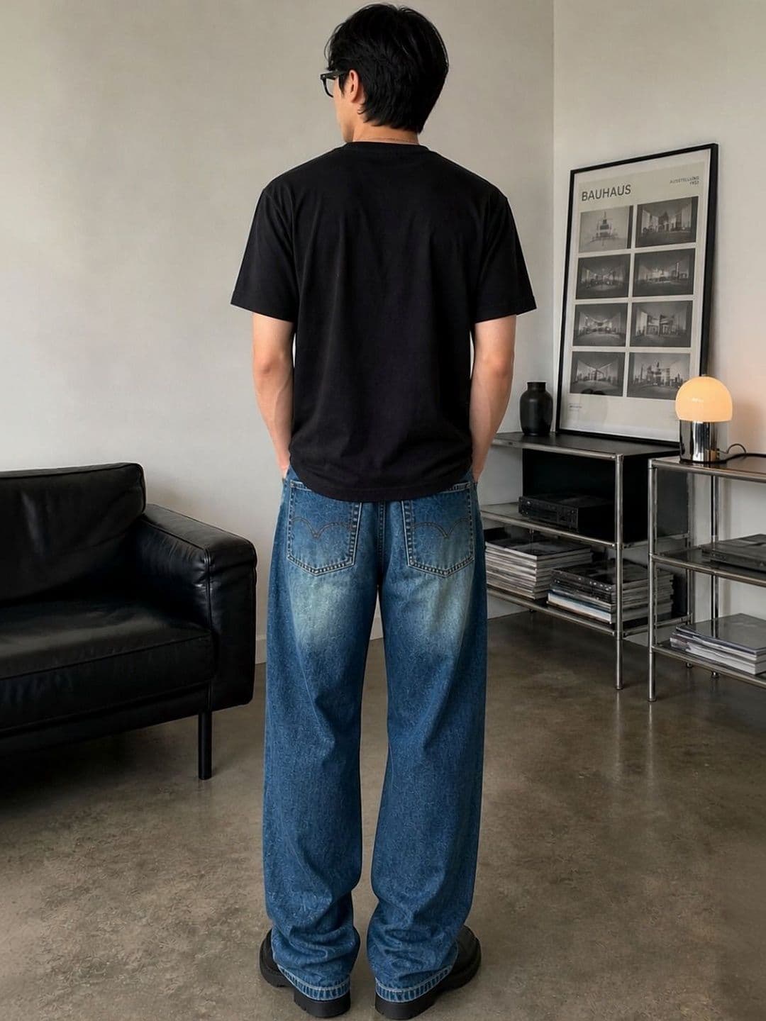 Line out line Men Mid-Rise Light Fade Jeans thumbnail 2