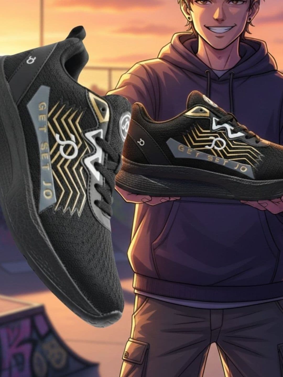 JOOTIYAPA Men Mesh Running Non-Marking Shoes - view 1