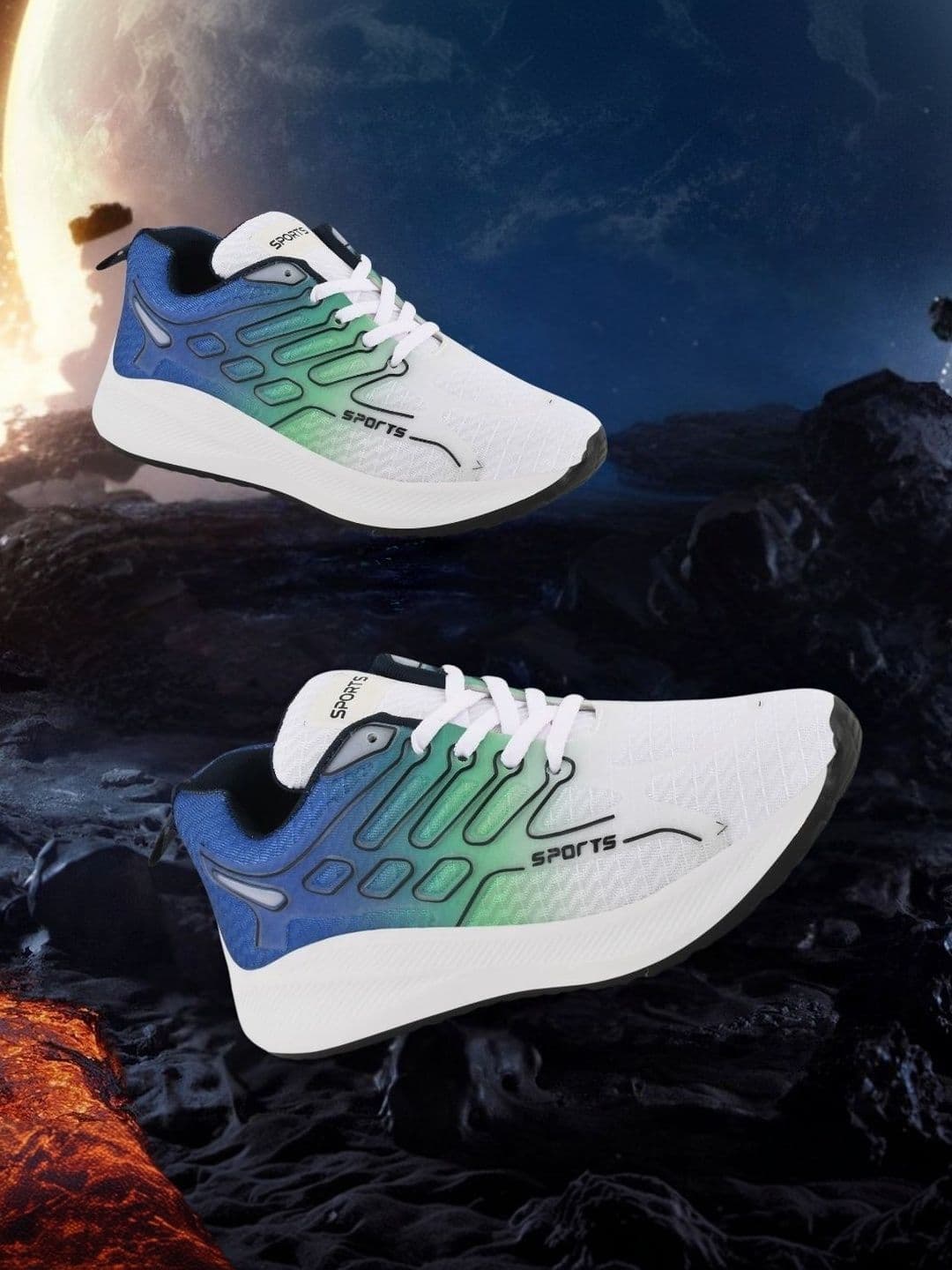 JOOTIYAPA Men Mesh Running Non-Marking Shoes - view 1