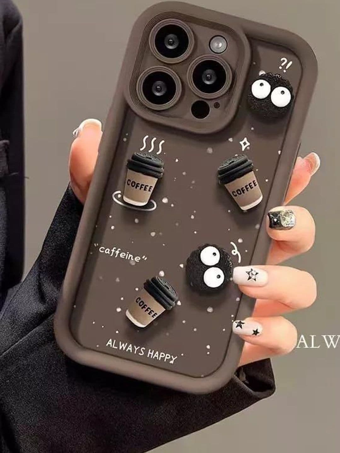 COVERLY Quirky Printed iPhone 15 Pro Back Case Mobile Accessories thumbnail 2