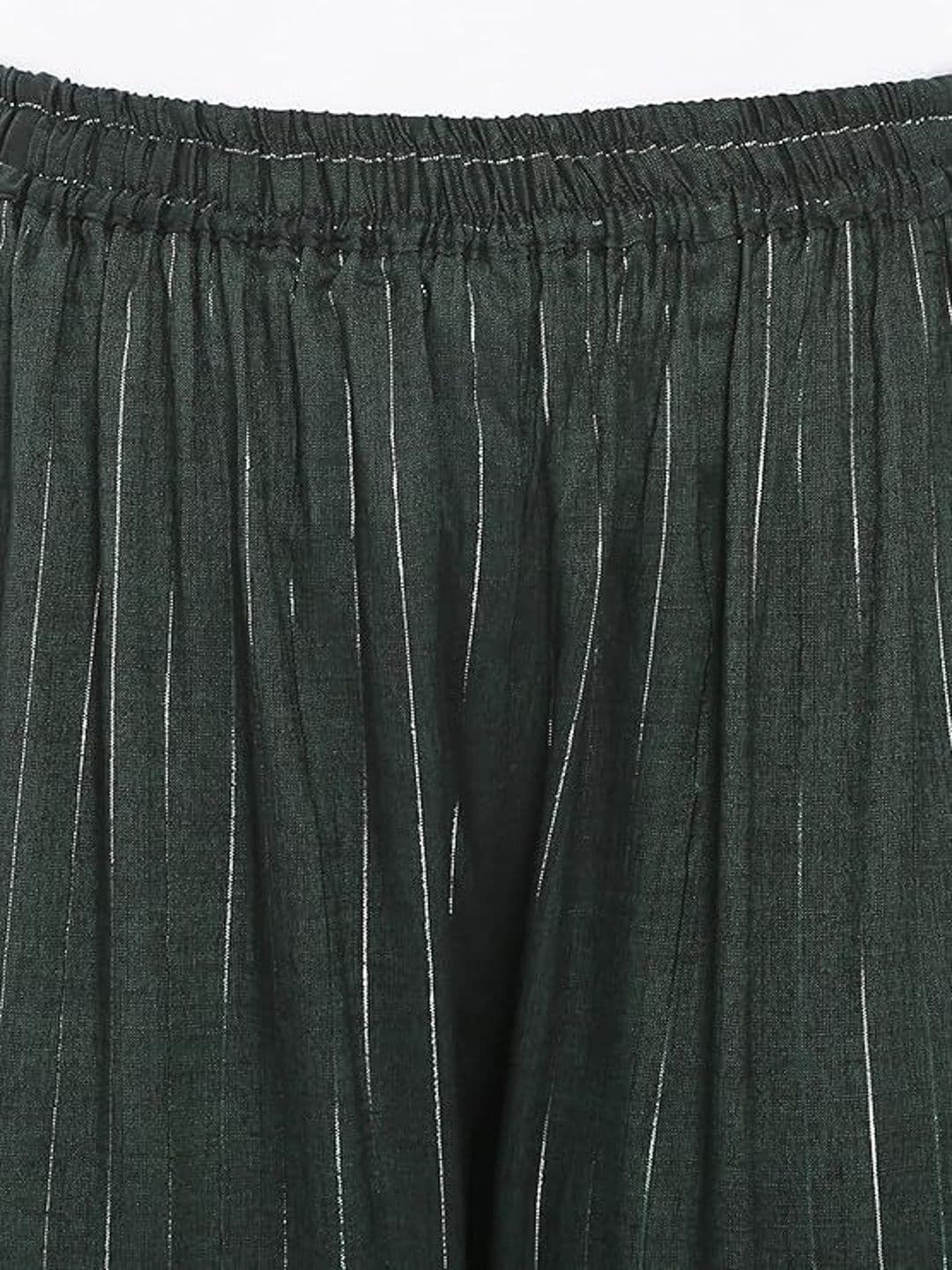 TNQ Women Striped Flared Ethnic Palazzos thumbnail 3
