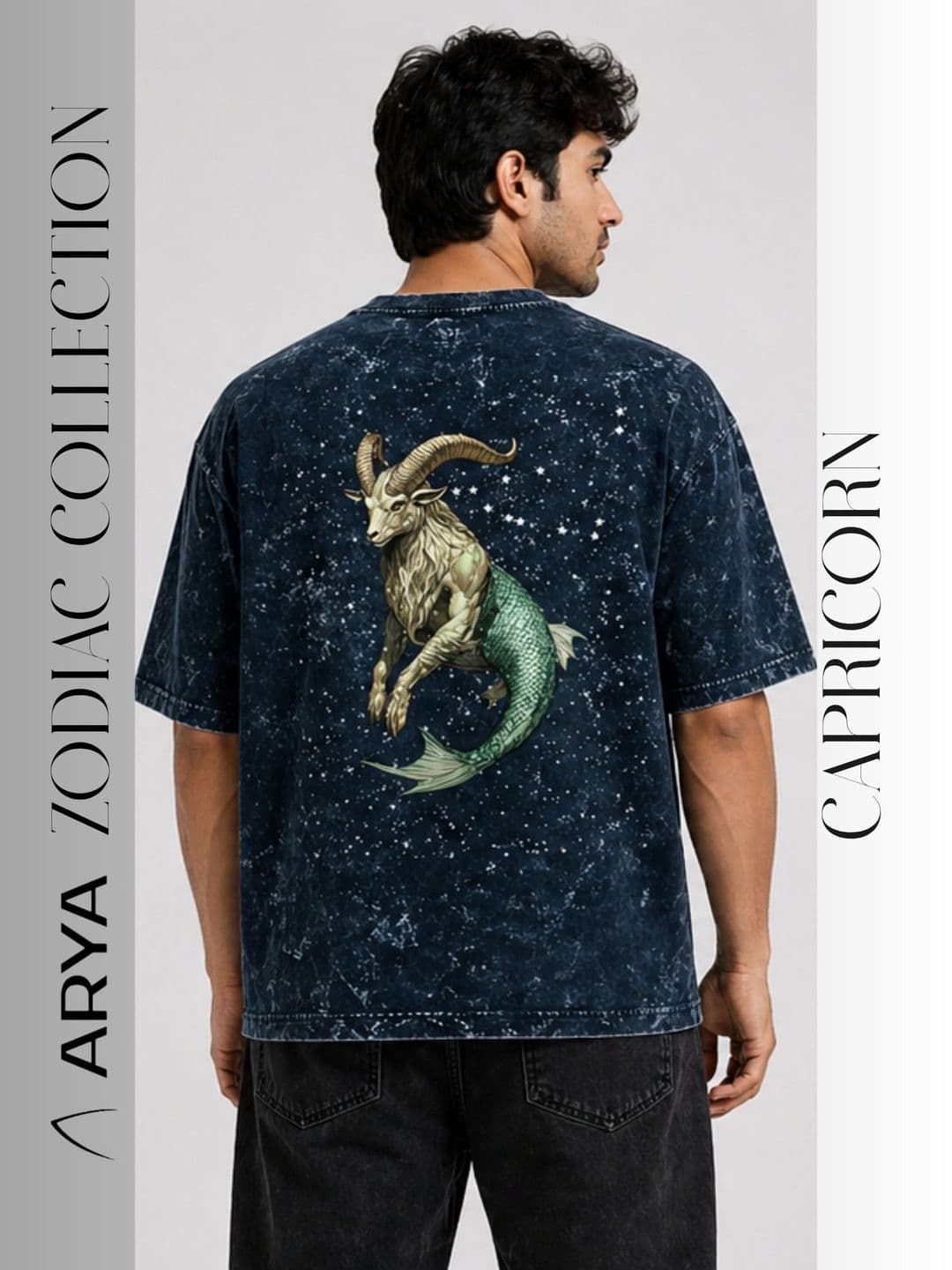 ARYA Men Dyed Pure Cotton T-shirt thumbnail 4