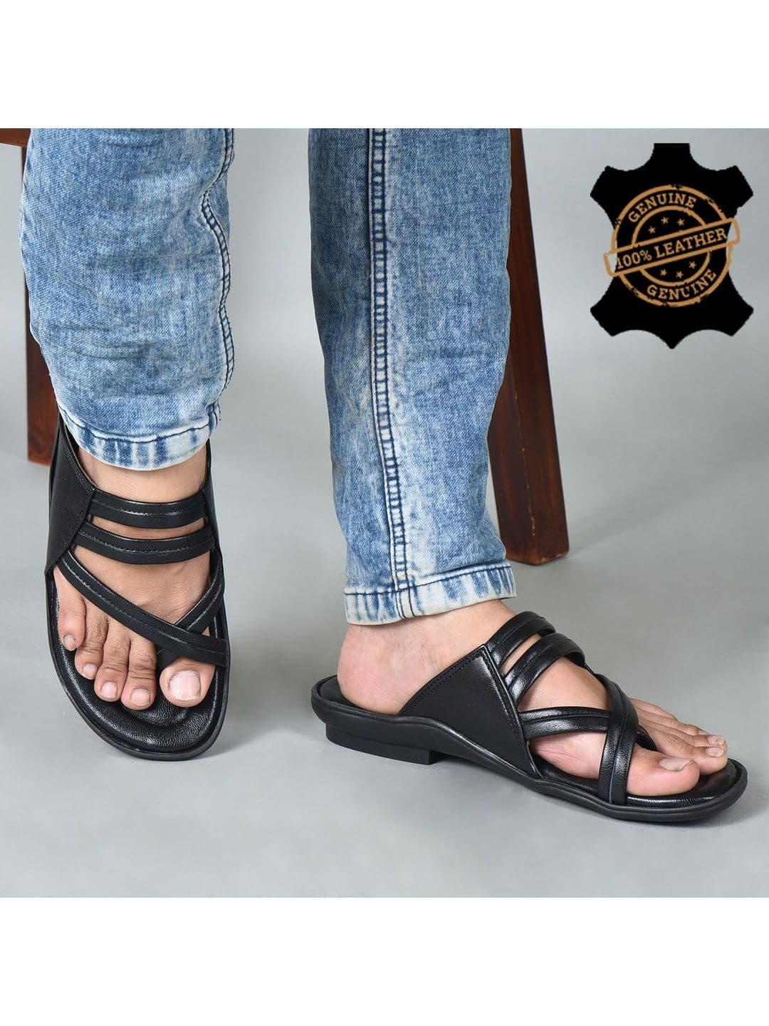CALIBREL Men Thong Flip-Flops thumbnail 3